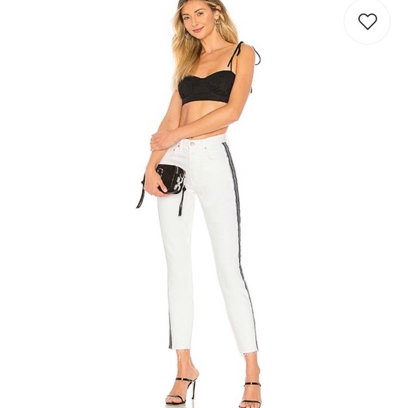 GRLFRND Denim - GRLFRND Karolina High Rise Jean in Ocean Eyes